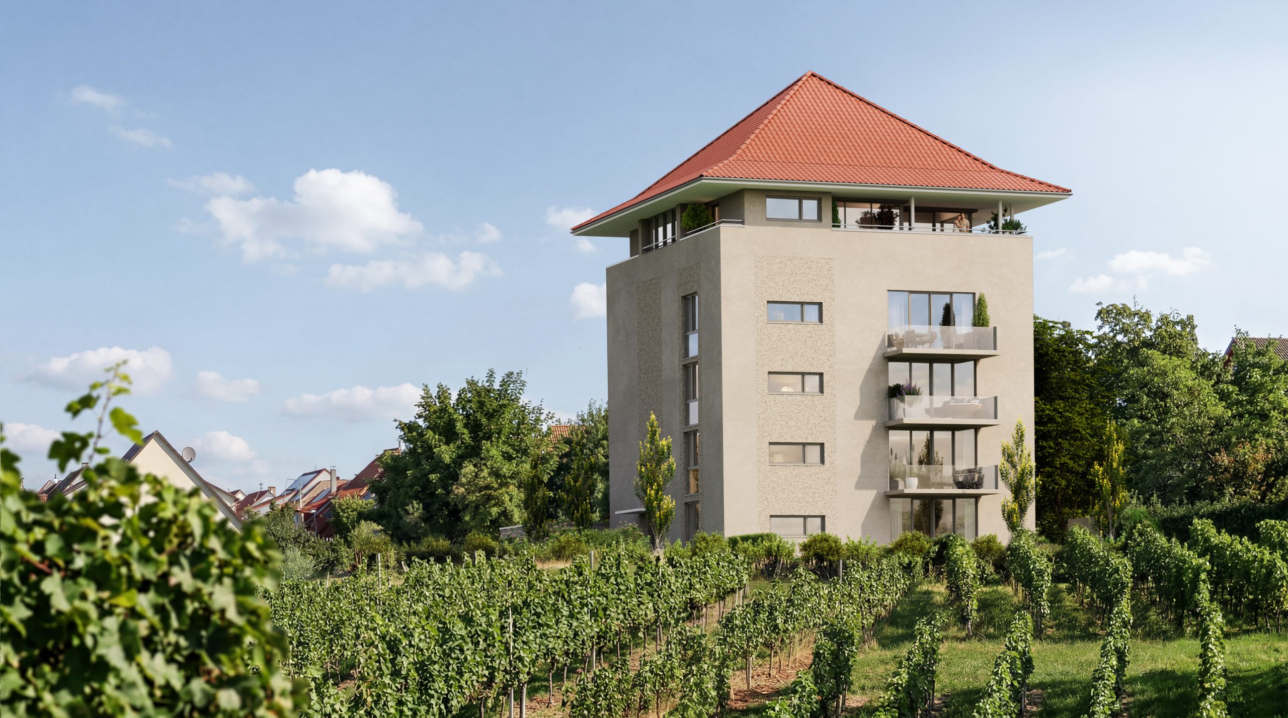 Umbau Hochbunker Visualisierung