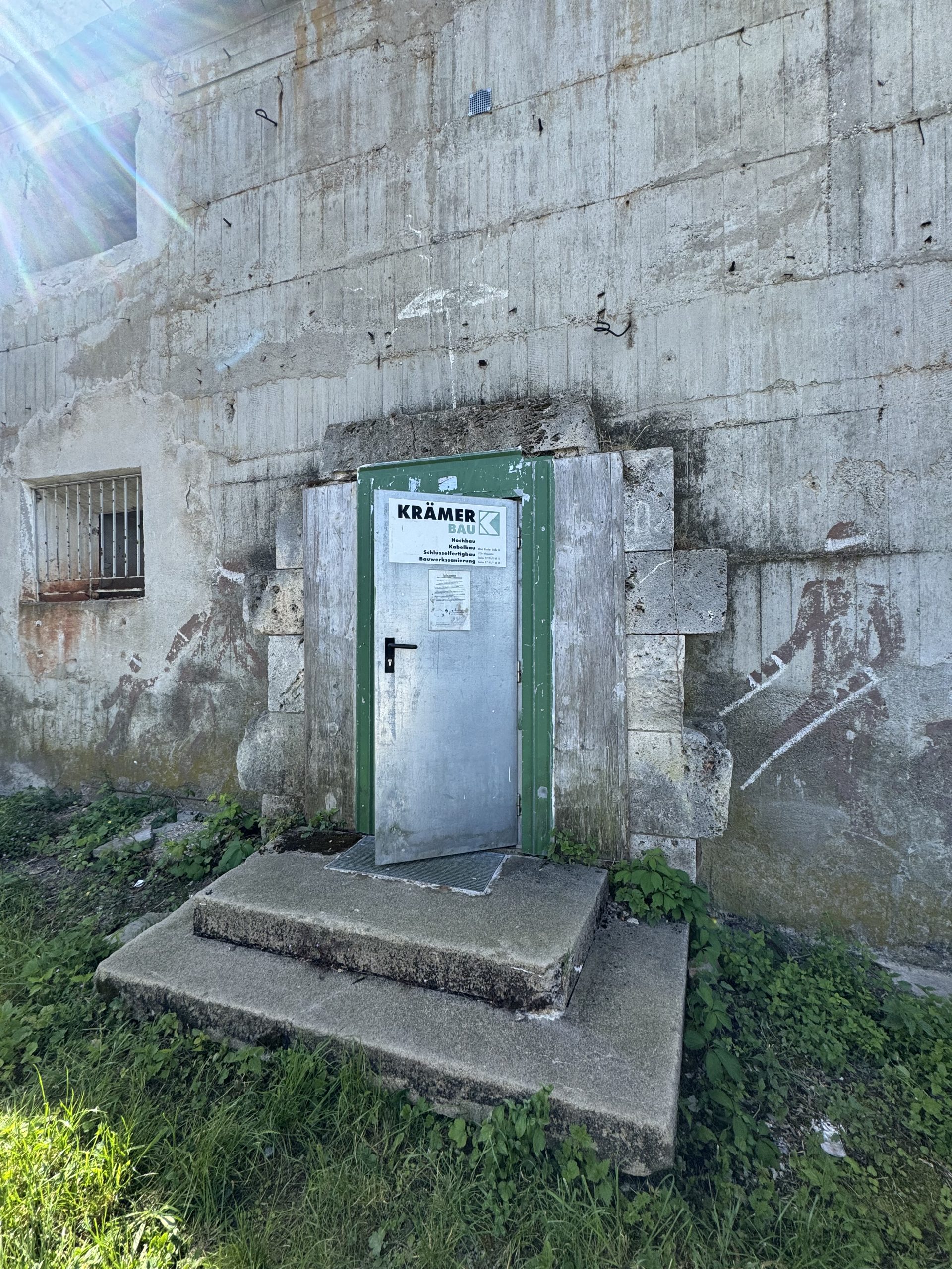 Umbau Hochbunker aktueller Stand