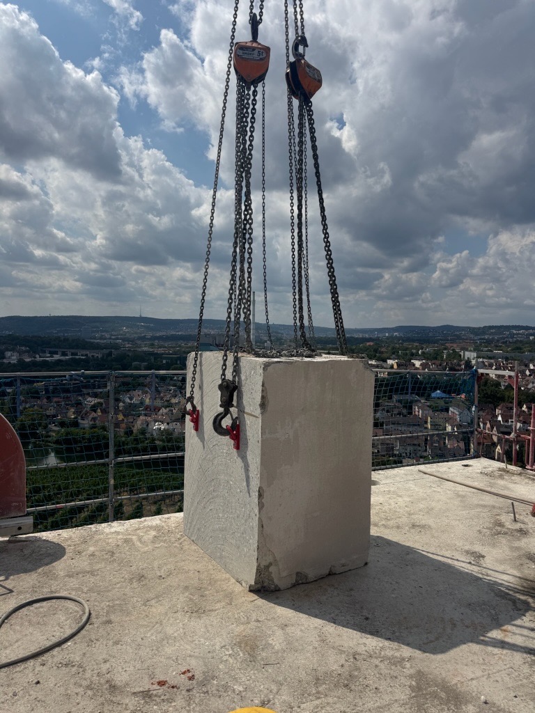Umbau Hochbunker aktueller Stand